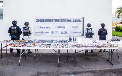 Catean el penal de Aguaruto, encuentran armas, drogas y dinero en efectivo