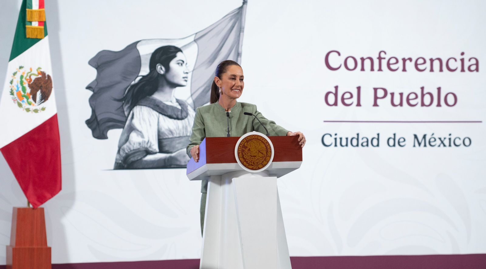 Presidenta, Claudia Sheinbaum, rechaza iniciativa de EUA para imponer impuestos del 5% a remesas