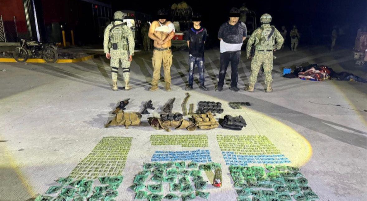 Sicarios agreden a militares en Villa Juárez, Navolato y son detenidos; hay dos heridos!