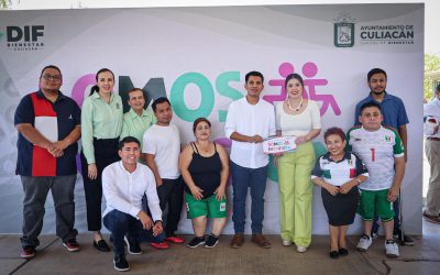 DIF Culiacán lleva mensaje de inclusión a estudiantes del Cobaes 98 en El Limón de los Ramos.