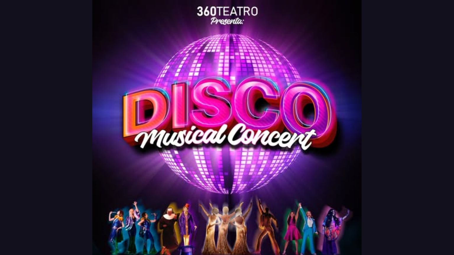 360 Teatro llevará ‘Disco Musical Concert’ al Teatro Antonio Haas