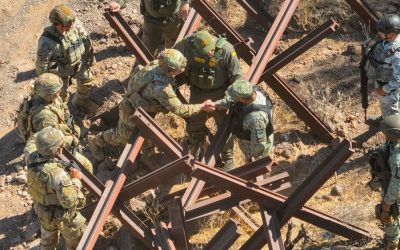 Fuerzas federales mexicanas y ejército de Estados Unidos, practican ‘Operación Espejo’ en la frontera norte