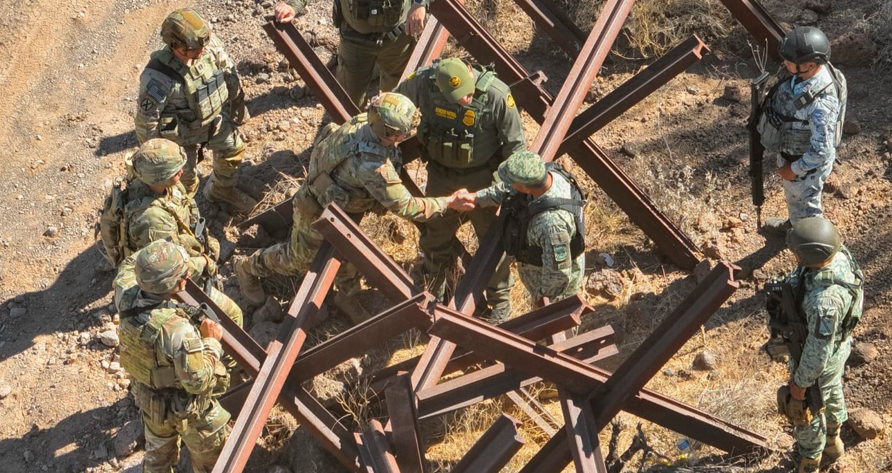 Fuerzas federales mexicanas y ejército de Estados Unidos, practican ‘Operación Espejo’ en la frontera norte