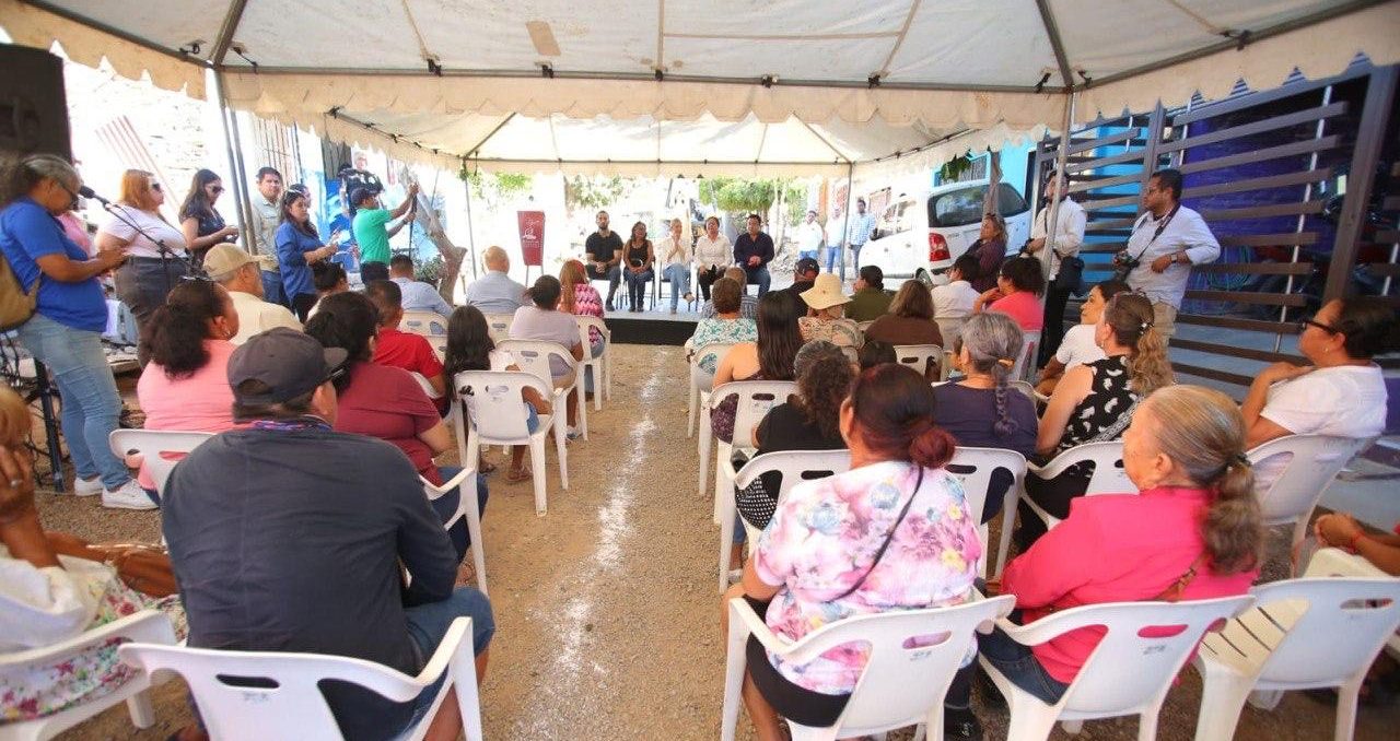 Anuncia Estrella Palacios, una inversión histórica de 19.7 mdp para las Mazatlán I, II y III