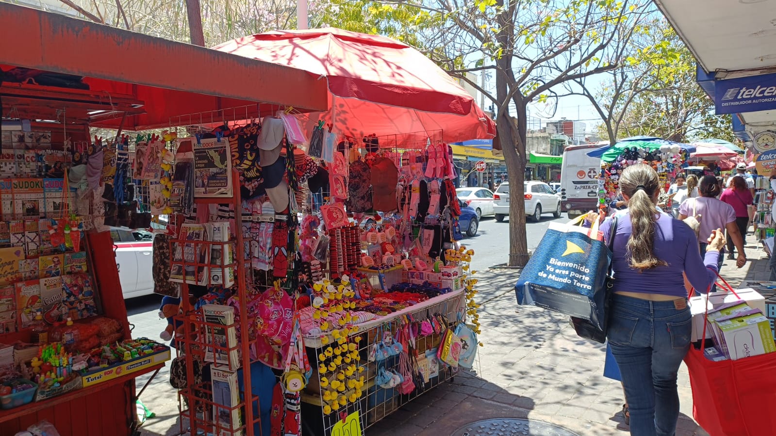 Ambulantes del Centro de Culiacán optan por trabajos parciales para cubrir sus necesidades: Dirigente