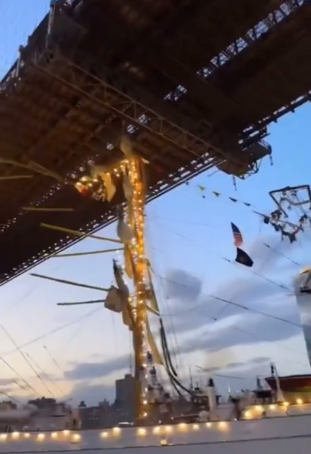 Indagan maniobra de remolcador que apoyaba al Buque Cuauhtémoc antes del accidente en EU