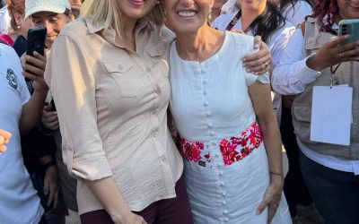 La Presidenta Claudia Sheinbaum da el banderazo al programa Salud Casa por Casa en Mazatlán