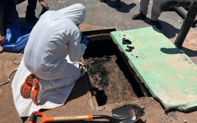 Encuentran osamentas en el drenaje sanitario de Tacuichamona, Culiacán