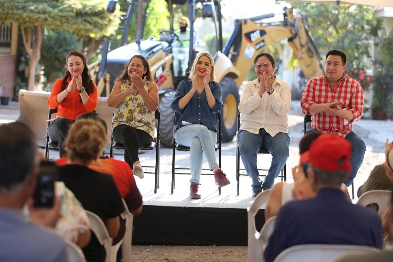 Lleva Estrella Palacios más obras del bienestar al Hogar del Pescador.