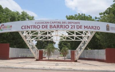 Padres de familia exigen rehabilitación del centro deportivo en la colonia 21 de Marzo