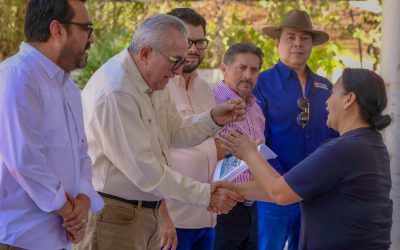 Anuncia el gobernador Rocha construcción de planta potabilizadora en El Salado, de 60 millones de pesos