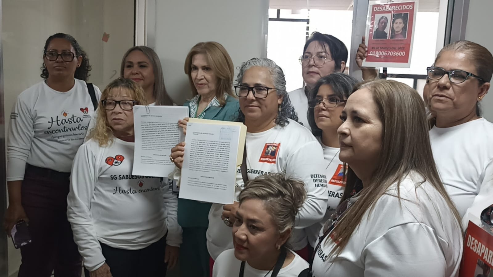 Propone Colectivo ‘Sabuesos Guerreras’ conservar murales de desaparecidos; presentan iniciativa