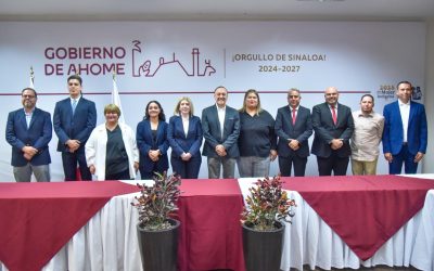 Se suman más servidores al Gabinete de Antonio Menéndez en Ahome.