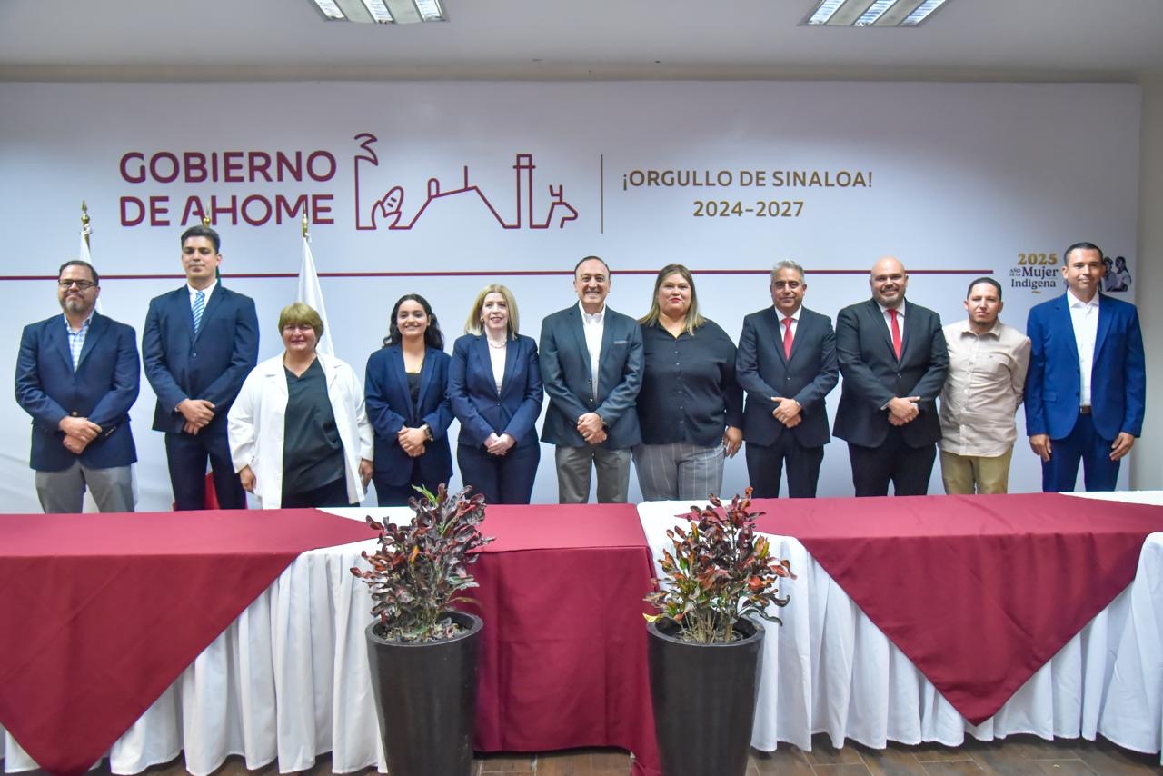 Se suman más servidores al Gabinete de Antonio Menéndez en Ahome.