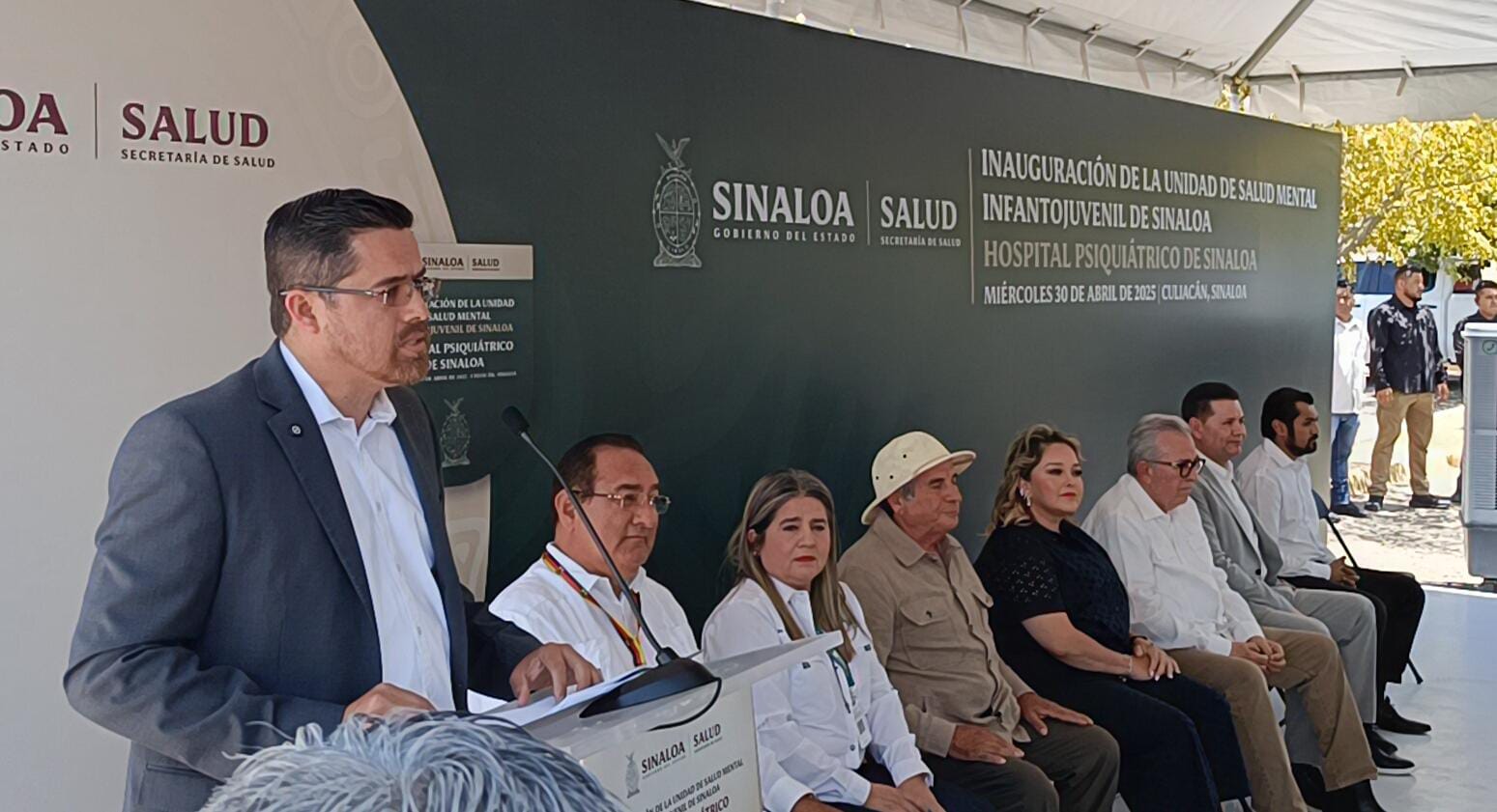 Inauguran en el Hospital Psiquiátrico de Sinaloa, la Unidad de Salud Mental Infantojuvenil