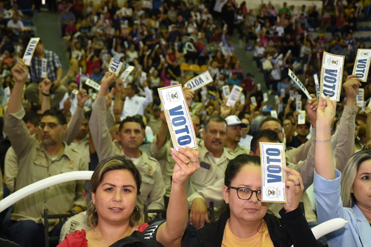 SUNTUAS sección administrativos e intendencia, elige al Colegio Electoral para próximo proceso de elección del Comité Ejecutivo del Sindicato Único